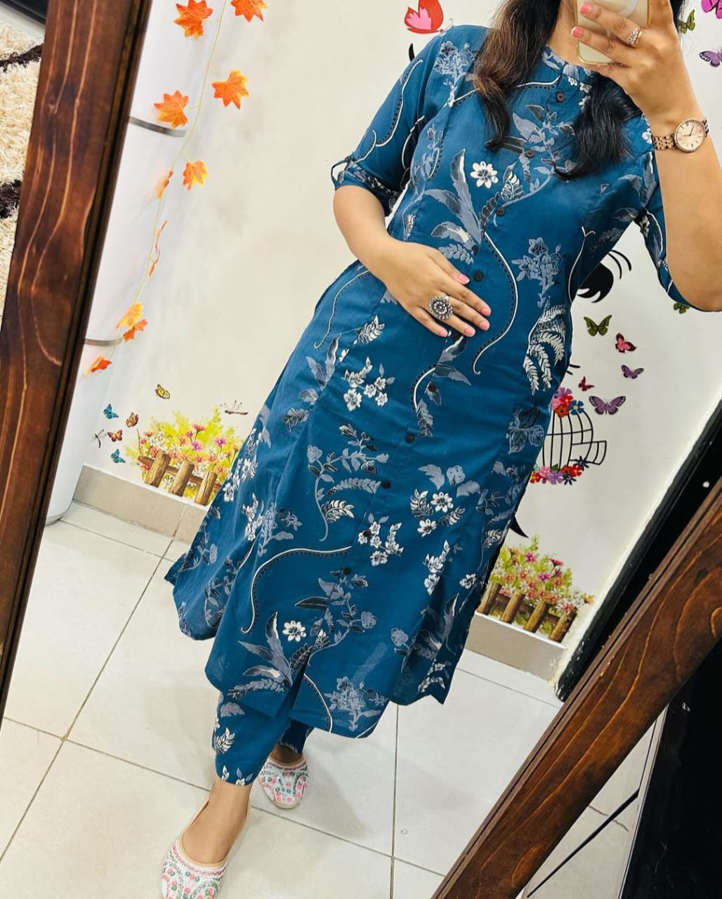 Summer Cotton Co-Ord Set For Women