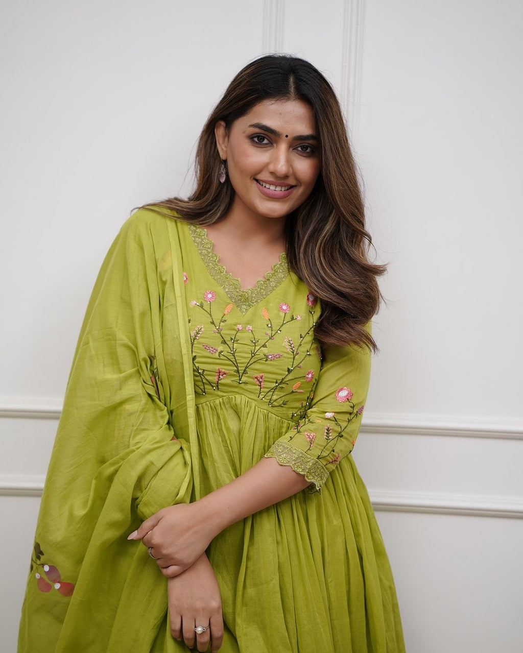 Beautiful embroidery and sequence work Set For Women